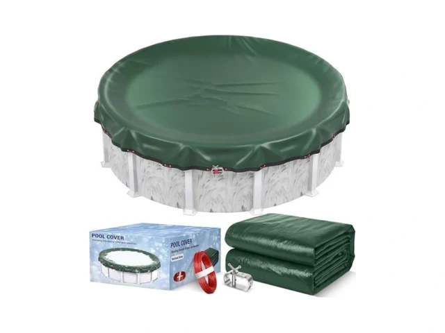 18ft Round Winter Pool Cover 500d Extra Thick Above… Code