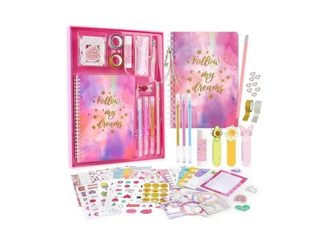 Vertoy Diy Journal Kit For Girls – Journaling Toys… Code