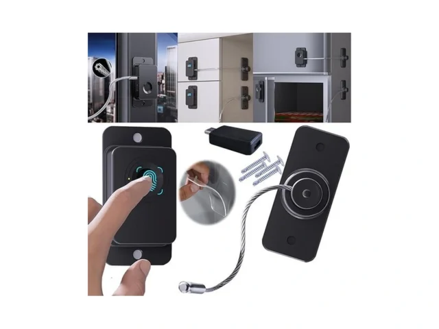 Bstsilver Fingerprint Refrigerator Lock Child… Code