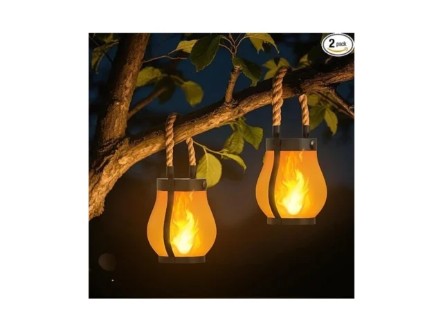 Hompavo Gen2 Solar Lanterns Outdoor Christmas Gifts… Code