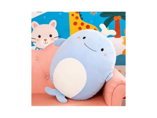 Arelux Soft Whale Anime Plush Pillow Cute Whale… Coupon