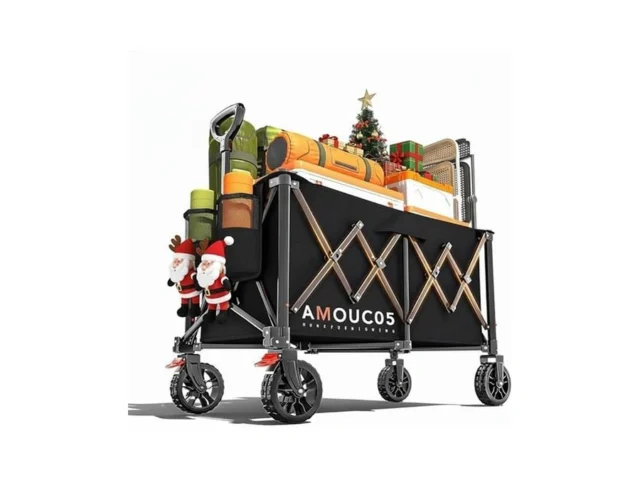 Wagons Carts Foldable 350lbs Collapsible Wagon With… Code