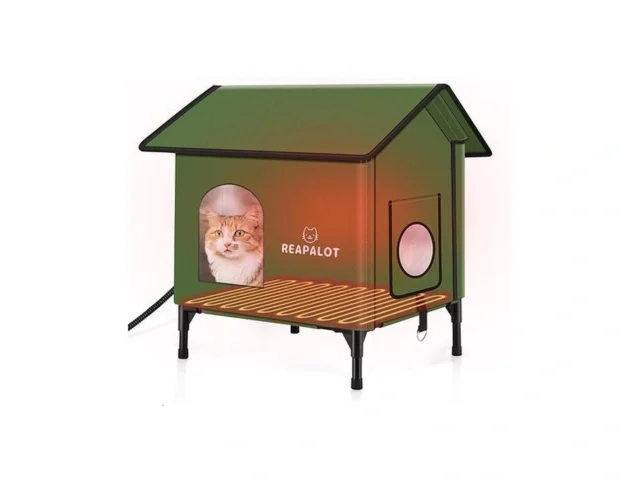 Reapalot Heated Cat House For Outside Cat In Winter… Code