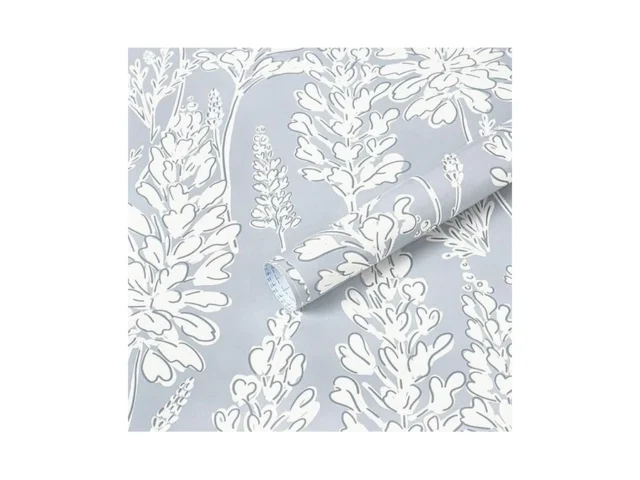 Ismoon Floral Peel And Stick Wallpaper Boho Blue… Code
