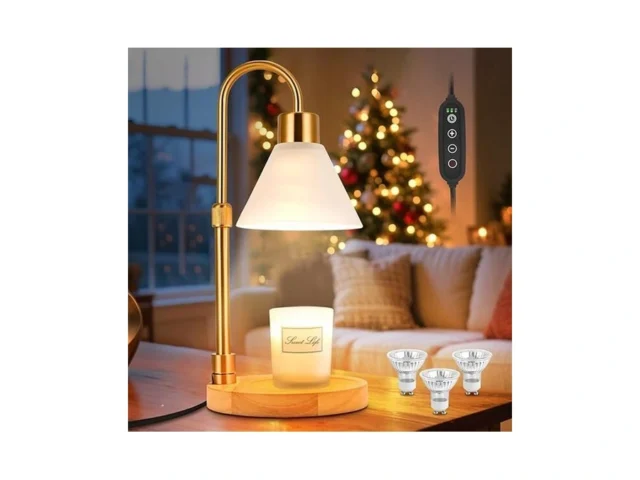 Tudepz Candle Warmer Lamp With Timer 3 Bulbs… Code