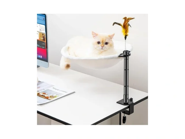 Uross Cat Desk Bed – Adjustable Height 360 Rotation… Code