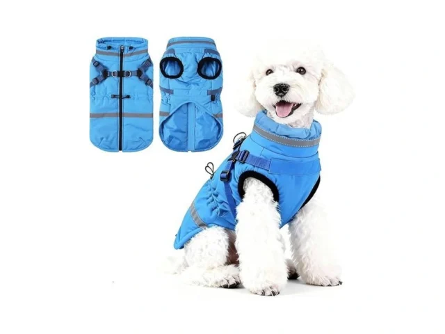 Norbi Dog Jacket With Harness Built In Reflective… Code