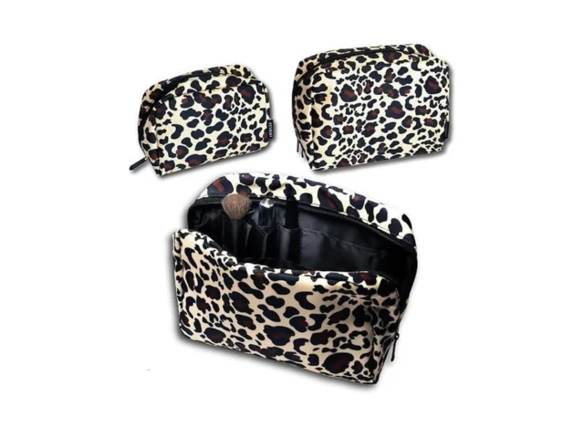 Fenrici Cosmetic Bag Set For Women – 2 Pack Large 9… Code