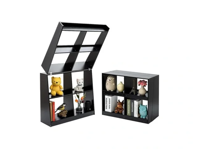 Katyglory 5-tier Ladder Bookshelf Foldble Bookshelf…