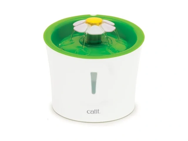 Catit Flower Fountain With Triple Action Filter Cat…