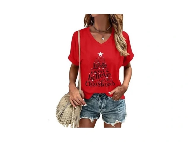 Ithalt Christmas Shirt Women Christian Christmas… Code