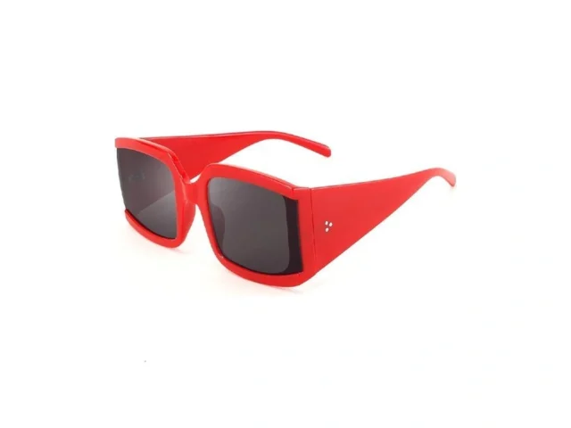 Feisedy Vintage Shades Oversized Luxury Square… Code