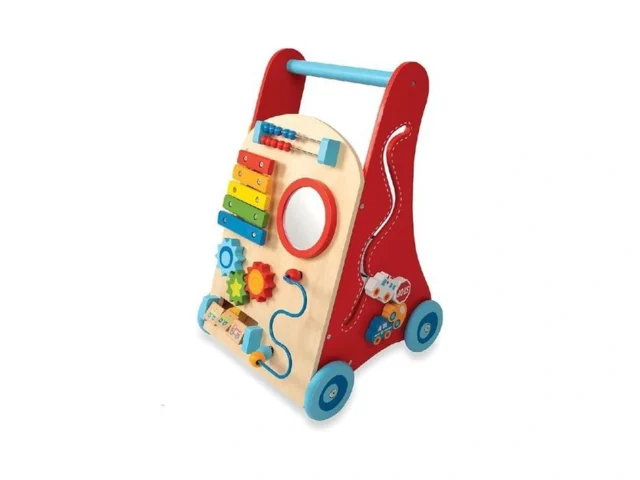 Nuby Wooden Baby Walker With Interactive Features… Coupon