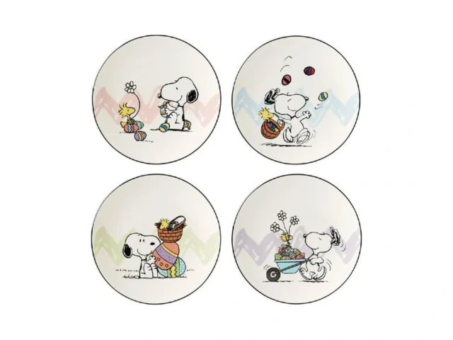 Lenox 895684 Peanuts Easter Snoopy 4-piece Accent… Coupon