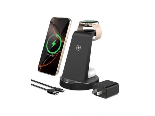 Charging Station For Iphone Charger Stand 3 In 1… Code