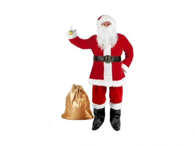 Weguard Santa Claus Costume For Men 11pcs Set Adult…