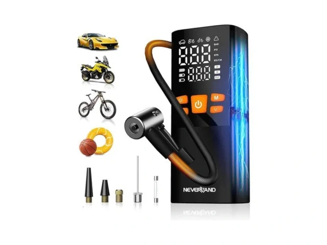 Neverland Tire Inflator Portable Air Compressor -… Code