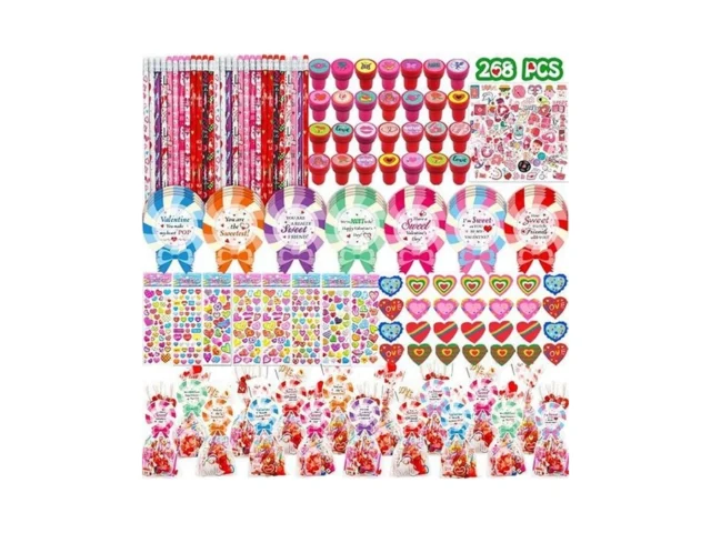 Uscan 268pcs Valentines Day Gifts For Kids… Coupon