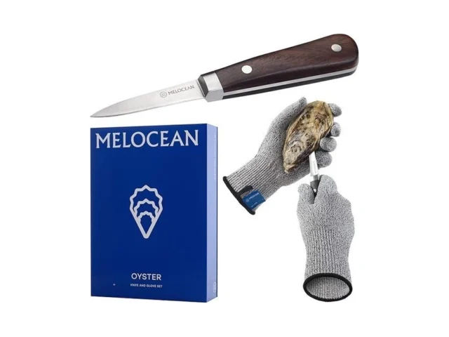 Melocean Oyster Shucking Knife And Gloves Set -… Code
