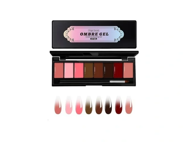 Aoboo Finger Secret 8 Colors Ombre Gel Pat Nail… Code