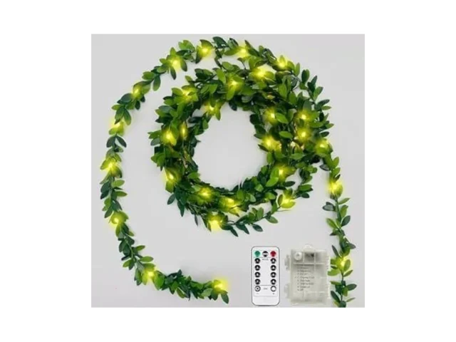 Battery Operated Vine String Lights 33 Ft 100led 8… Code