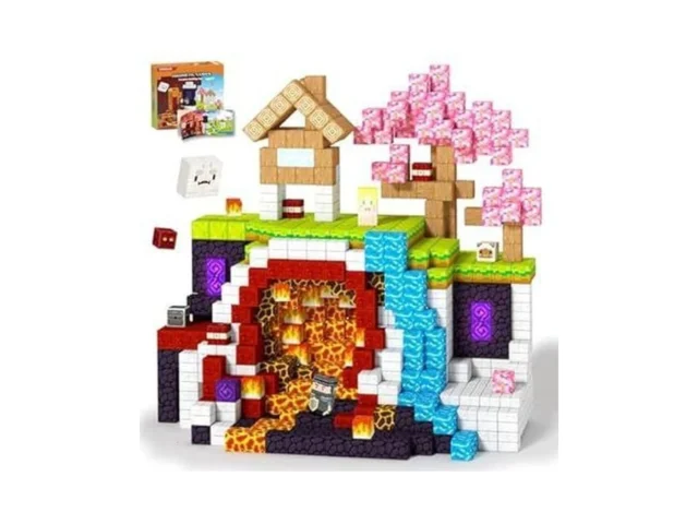 Titoclar 100pcs Magnetic Blocks- Easter Basket… Code