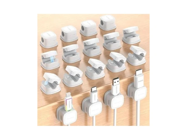 18-pack Magnetic Cable Clips Cord Organizer-cable… Code