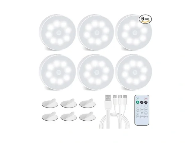 Everbrite 6 Pack Puck Lights With Remote Wireless… Code