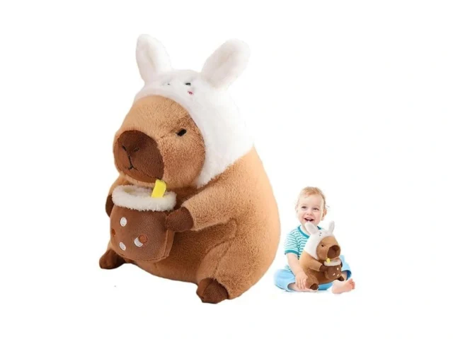 Milegi 12 Capybara Plush Toy Pillow Cute Bunny… Code