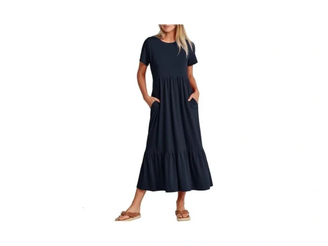 Anrabess Womens 2025 Summer Casual Maxi Dress A… Code