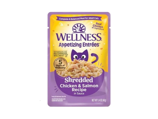 Wellness Appetizing Entrées Shredded Adult Wet Cat… Coupon