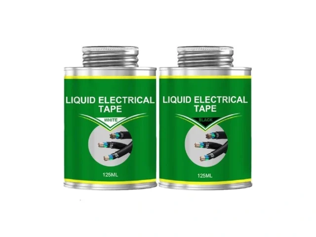 Liquid Electrical Tape Black White 2pcs- Flexible… Code