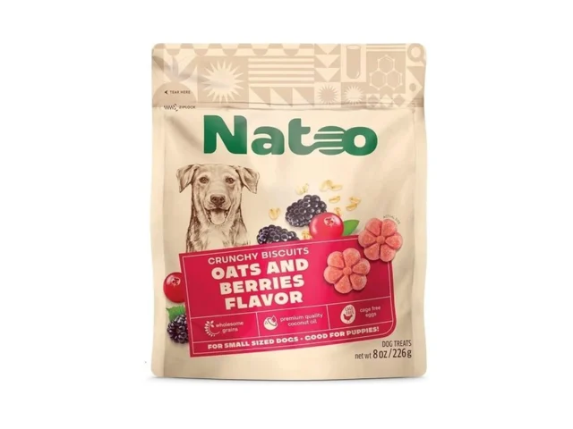 Natoo Biscuits For Small Dogs Puppies Crunchy Dog… Coupon