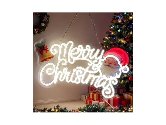Merry Christmas Led Neon Sign Lights For Christma… Coupon