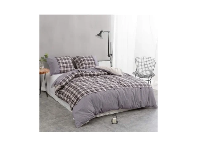 Simple Opulence 100 Yarn-dyed Cotton Buffalo Check… Code