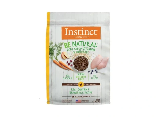 Instinct Be Natural Natural Dry Dog Food Raw Coated…