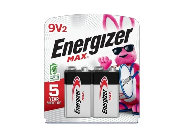Energizer Max 9v Batteries 2 Pack 9 Volt Alkaline… Coupon