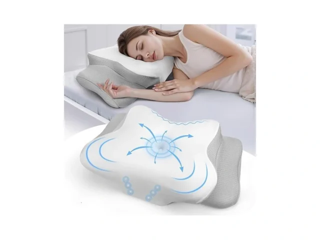 Feagar Memory Foam Pillow For Side Sleepers And… Code