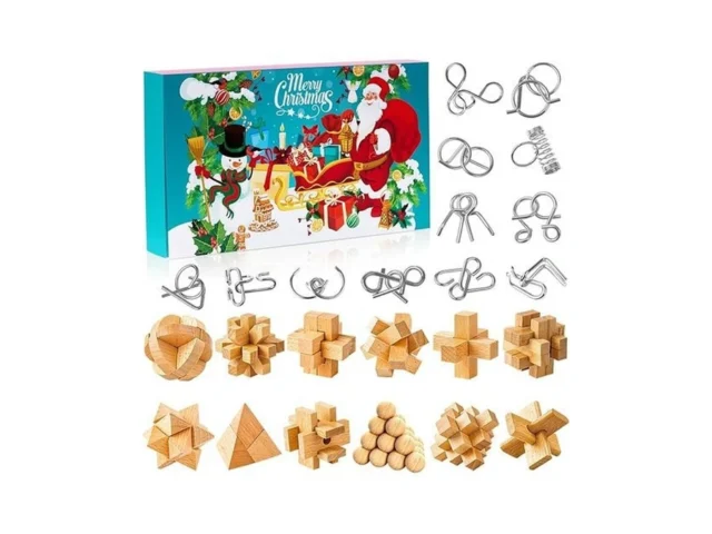 Brain Teaser Advent Calendar 2025 For Kids – 24… Coupon