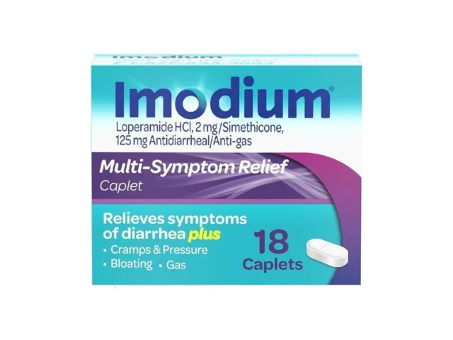 Imodium Multi-symptom Relief Caplets Loperamide… Coupon