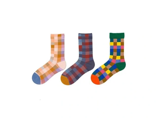Warmvin Colorful Checkered Socks For Women Funky… Coupon