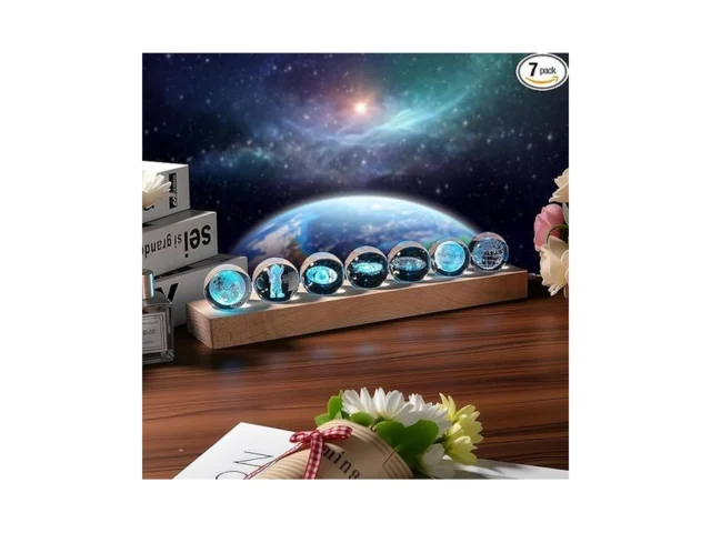 Dokscdlo 3d Crystal Solar System Crystal Ball With… Code