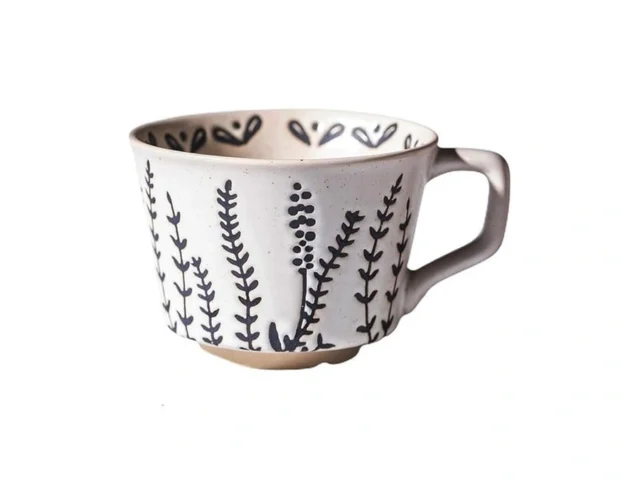 Jinnthe 12oz Coffee Mugs Ceramic Coffee Mugs With… Code