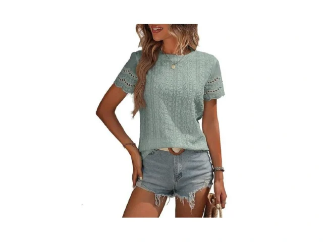 Richstory Blouses For Women Business Casual Crew… Code