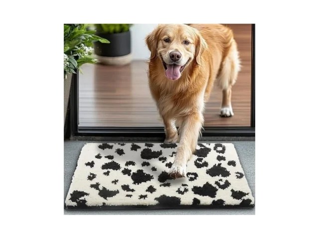 Doormat For Muddy Dog Paws Machine Washable Soft… Code