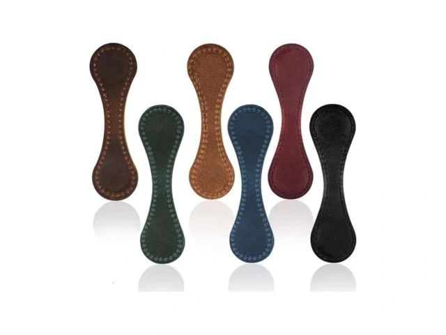 6pcs Leather Magnetic Bookmarks Double-sided… Code