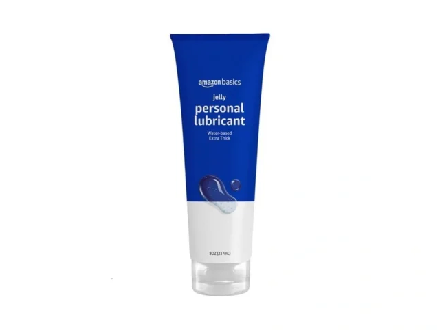 Amazon Basics Jelly Water Based Lube 8 Fluid Ounce… Coupon
