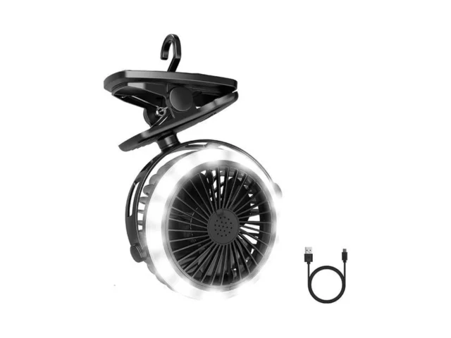 Lepro Rechargeable Camping Lantern With Fan Camping…