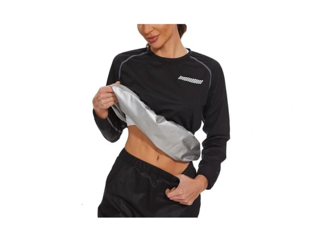 Sexywg Womens Sauna Sweat Long Sleeve Shirt Body… Code