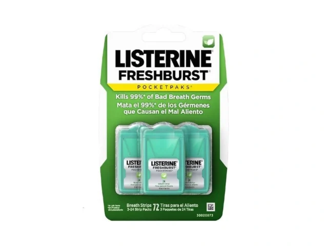 Listerine Freshburst Pocketpaks Portable Breath… Coupon